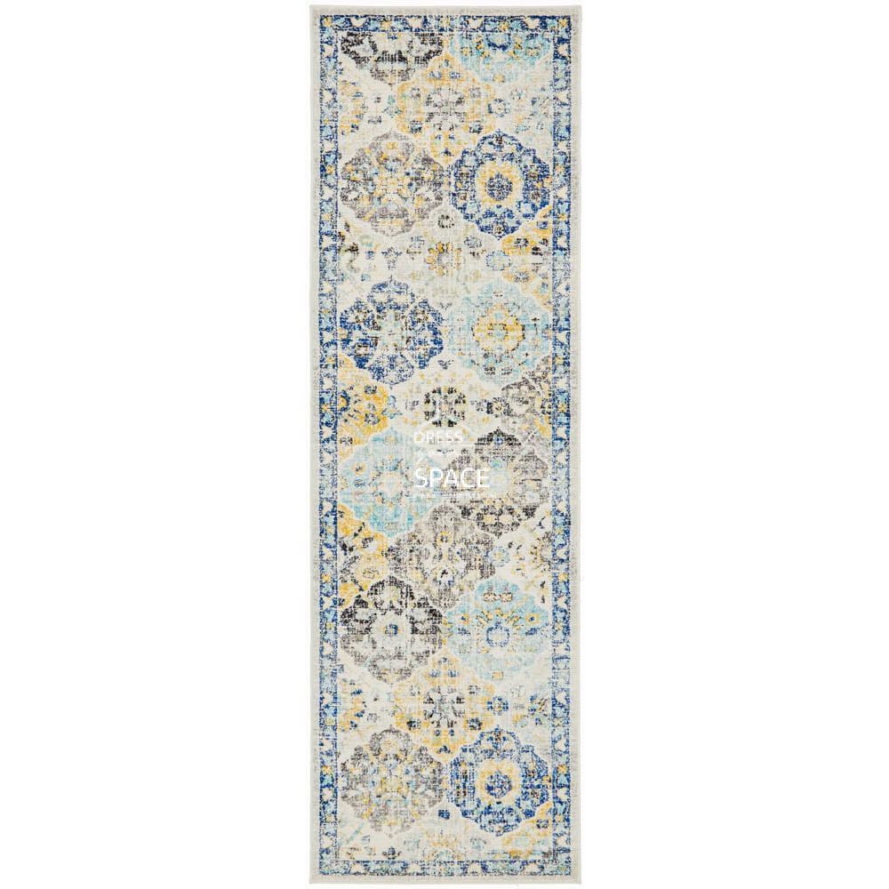 Evoke Poppy Multi Runner Rug - Indoor Hallway Runner - Rug Culture