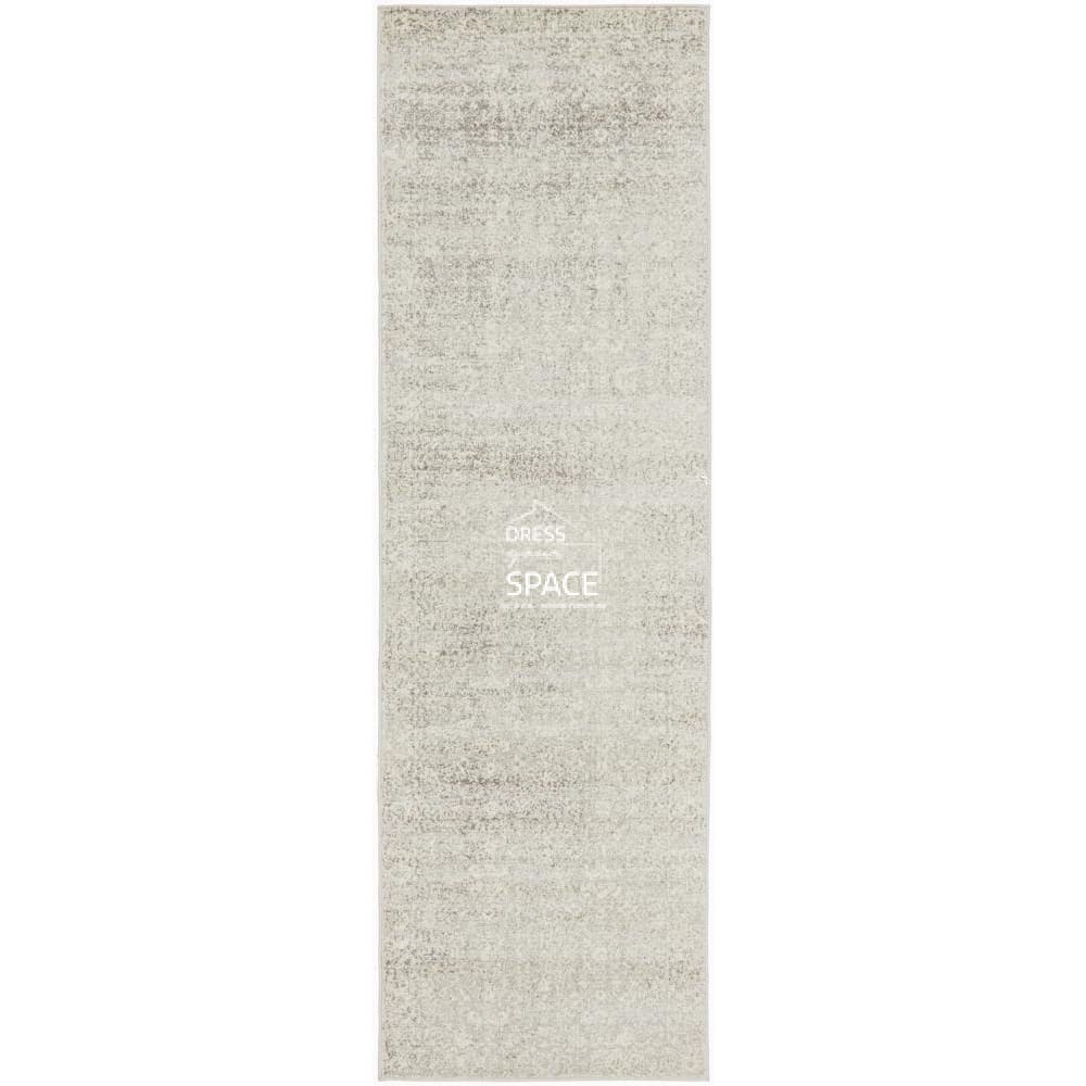 Evoke Shine Silver Runner Rug - Indoor Hallway Runner - Rug Culture