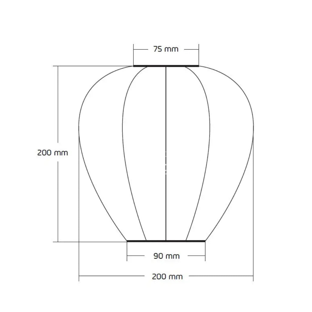 Folia Balloon 20 - Mocha Mousse - Solar Lantern - Outdoor Lighting - Lumiz