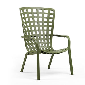 Folio Arm Chair with Cushion - Agave/Arctic - PRE-ORDER FOR JANUARY DELIVERY - Outdoor Chair - Nardi