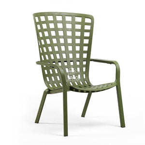 Folio Arm Chair with Cushion - Agave/Lino - Outdoor Chair - Nardi