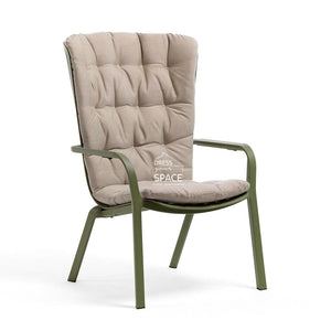 Folio Arm Chair with Cushion - Agave/Lino - Outdoor Chair - Nardi