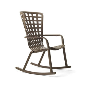 Folio Rocking Arm Chair - Tortora - PRE-ORDER FOR JANUARY DELIVERY - Outdoor Chair - Nardi
