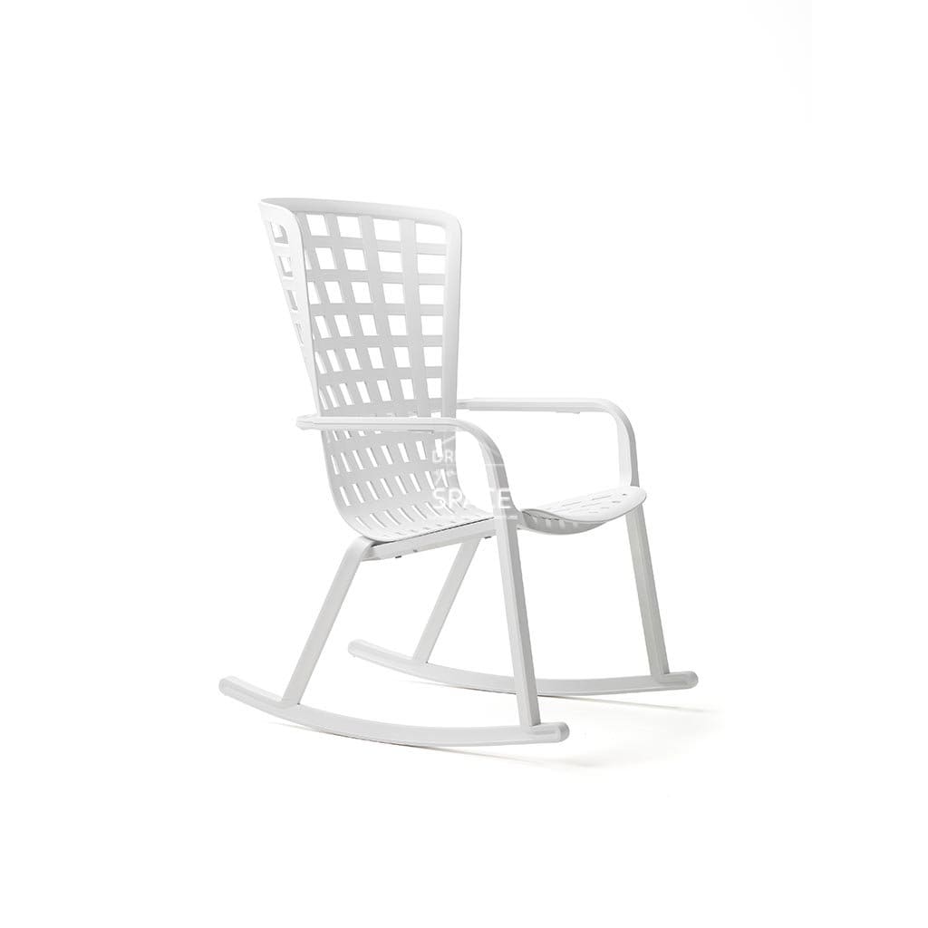 Folio Rocking Chair - White - Outdoor Chair - Nardi