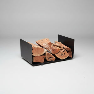 Frank Pistol Pete Eaton Log Holder - Wood Log Holder - DYS Fireplace Accessories