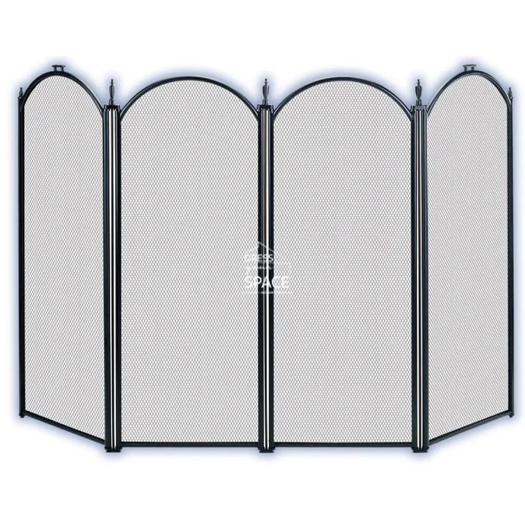 Frank Stilwell 4 Panel Firescreen - Fireplace Guard - DYS Fireplace Accessories