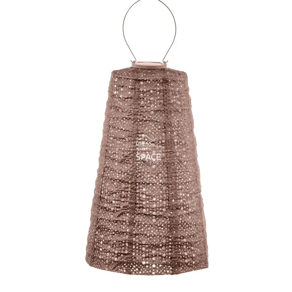 Funale Lampshade 28 - Mocha Mousse - Solar Lantern - Outdoor Lighting - Lumiz