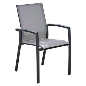 Genoa Sling Chair - Charcoal - Outdoor Chair - DYS Outdoor