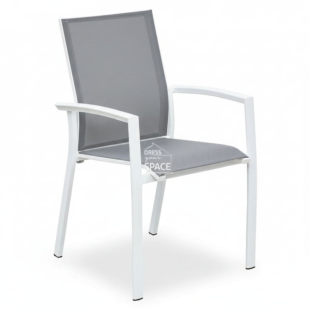 Genoa Sling Chair - White - Outdoor Chair - DYS Outdoor
