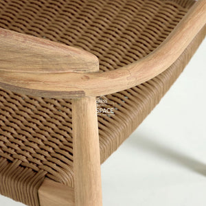 Glynis Chair - Beige Rope - Indoor Dining Chair - La Forma