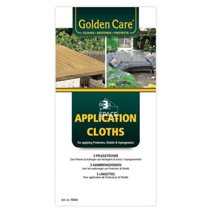 Golden Care - White Application Cloths (Set of 3) - Furniture Care & Accessories - Golden Care