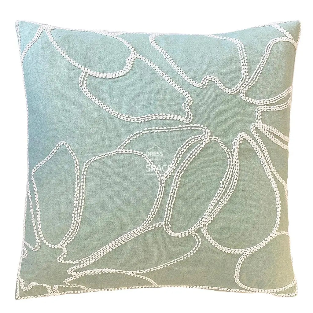 Grace Cushion - Seafoam - Indoor Cushion - Zaab