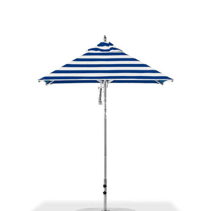 Greenwich Umbrella Blue Stripe | Square - Outdoor Instant Shade