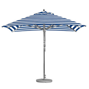 Greenwich Umbrella Blue Stripe | Square - Outdoor Instant Shade