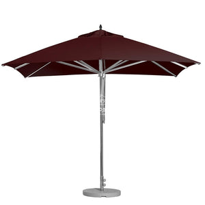 Greenwich Umbrella Burgundy | Square - Outdoor Instant Shade