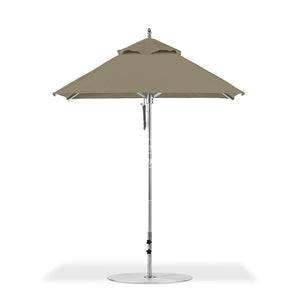 Greenwich Umbrella Cadet Grey | Square - Outdoor Instant Shade