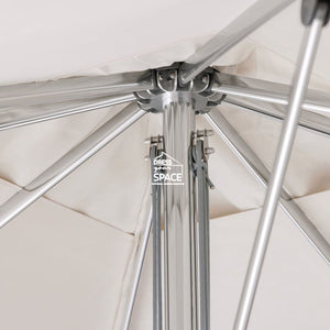 Greenwich Umbrella Cadet Grey | Square - Outdoor Instant Shade