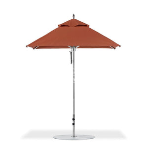 Greenwich Umbrella Custom Chestnut | Square - Outdoor Instant Shade