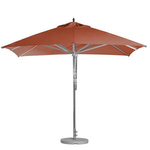 Greenwich Umbrella Custom Chestnut | Square - Outdoor Instant Shade