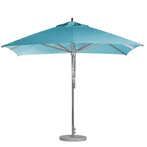 Greenwich Umbrella Custom Light Blue | Square - Outdoor Instant Shade