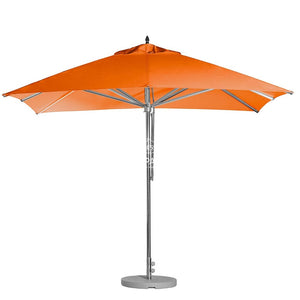 Greenwich Umbrella Custom Orange | Square - Outdoor Instant Shade