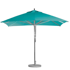 Greenwich Umbrella Custom Turquoise | Square - Outdoor Instant Shade