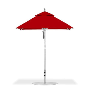 Greenwich Umbrella Custom Vermillion | Square - Outdoor Instant Shade