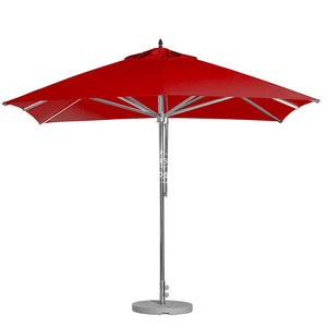 Greenwich Umbrella Custom Vermillion | Square - Outdoor Instant Shade