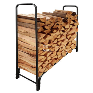 Hank Andrews Outdoor/Indoor Wood Rack - Wood Log Holder - DYS Fireplace Accessories