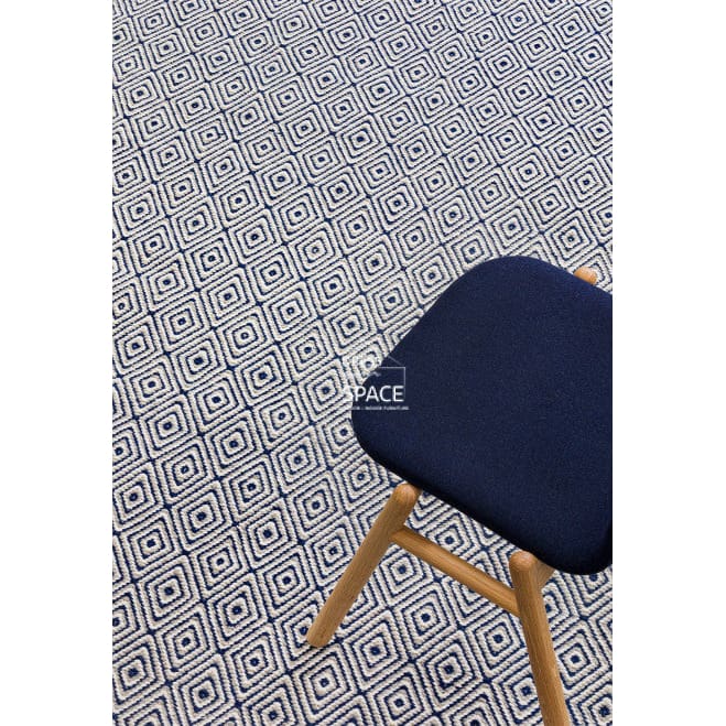 Herman Wool Rug - Navy Blue - Indoor Rug - Bayliss Rugs