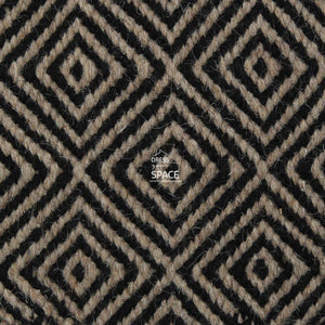 Herman Wool Rug - Taupe/Black - Indoor Rug - Bayliss Rugs