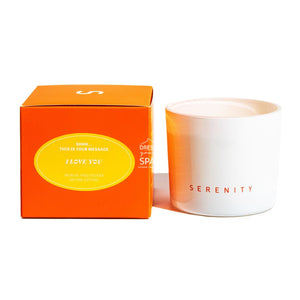 Hidden Message Candle - Blood Orange & Grapefruit - Candle - Serenity Candles