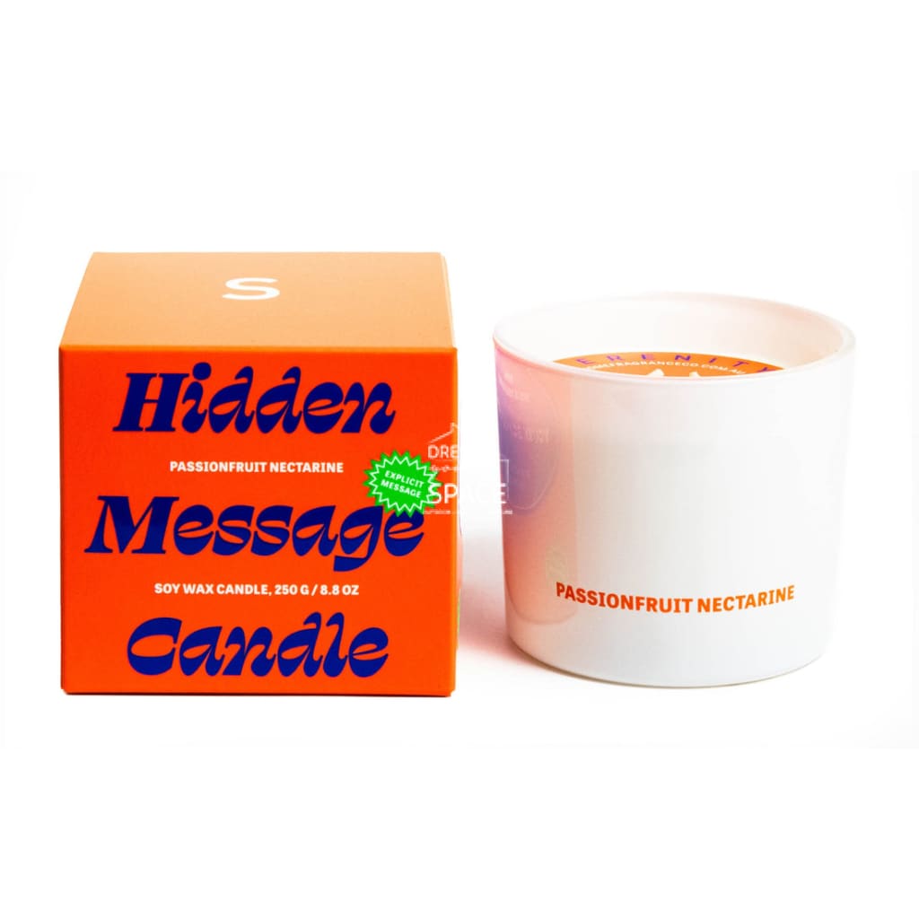 Hidden Message Candle - Passionfruit Nectarine - Candle - Serenity Candles