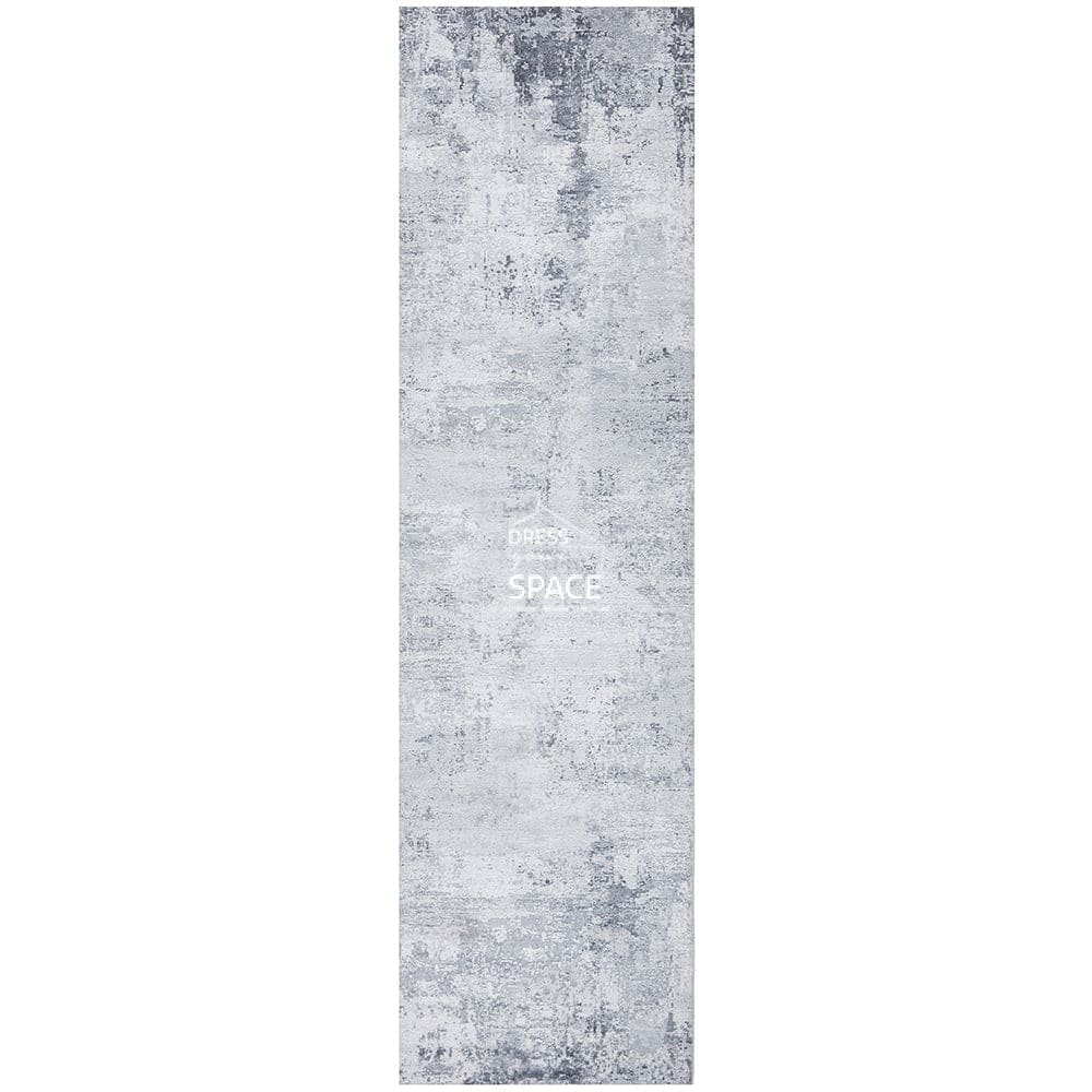 Illusions 156 Silver Runner Rug - Indoor Hallway Runner - RUG CULTURE