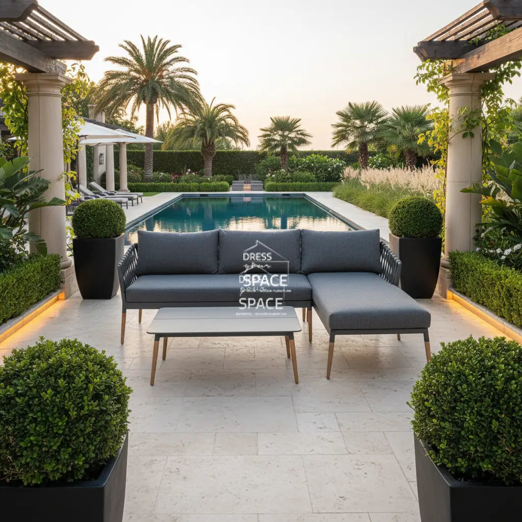 Ipanema Chaise Lounge + Coffee Table - Outdoor Lounge - Lifestyle Garden