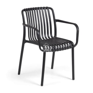 Isabellini Chair - Black - Indoor Dining Chair - La Forma