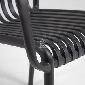 Isabellini Chair - Black - Indoor Dining Chair - La Forma
