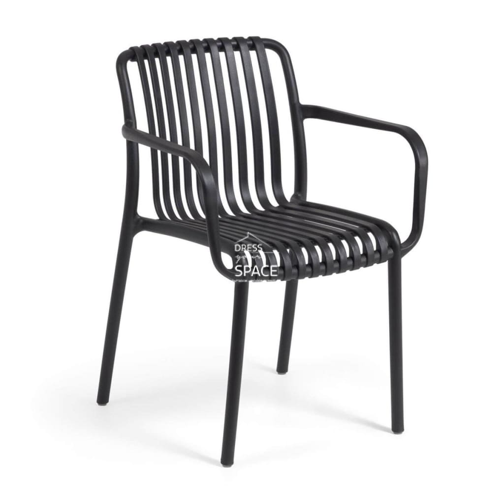 Isabellini Chair - Black - Indoor Dining Chair - La Forma