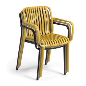 Isabellini Chair - Mustard - Indoor Dining Chair - La Forma