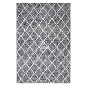 Ivy Wool/Viscose Rug - Graphite/Fog - Indoor Rug - Bayliss Rugs