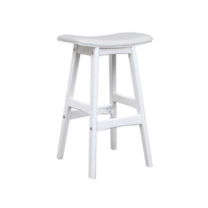 Jackie Counter Stool - White Frame / White PU Seat - Indoor Counter Stool - DYS Indoor