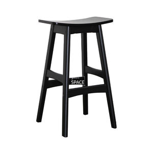 Jackie Stool - Black/Black Ash - Indoor Counter Stool - DYS Indoor