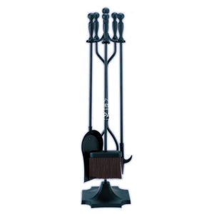 Jackson 4P + Stand Fireplace Tool Set - Fireplace Tool Set - DYS Fireplace Accessories