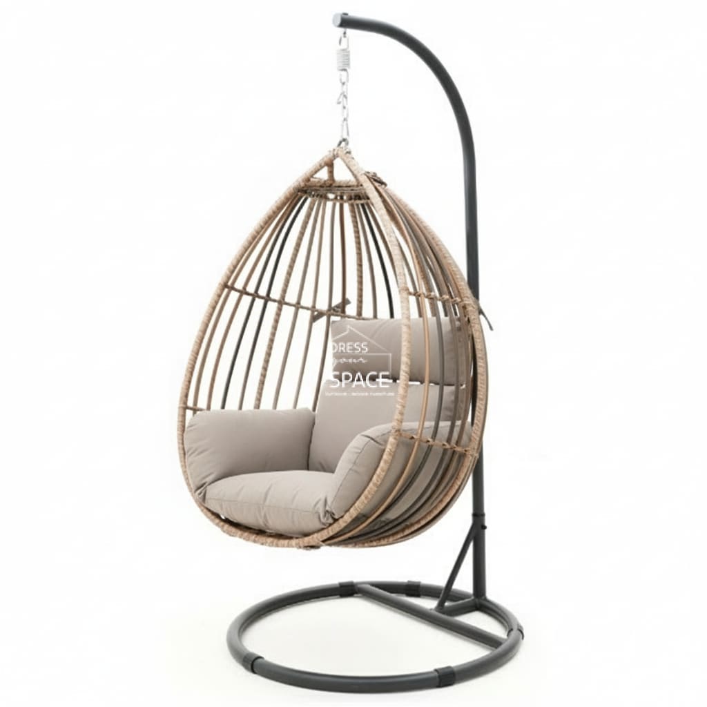 Jackson Egg Chair - Marina - Outdoor Hanging Pod - DYS Outdoor