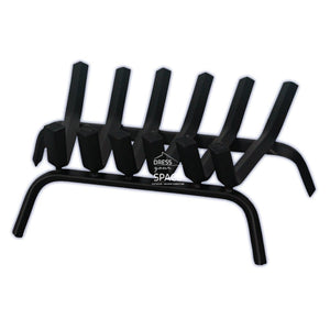 Jeff Kinney Wrought Iron Grate - Wood Log Holder - DYS Fireplace Accessories
