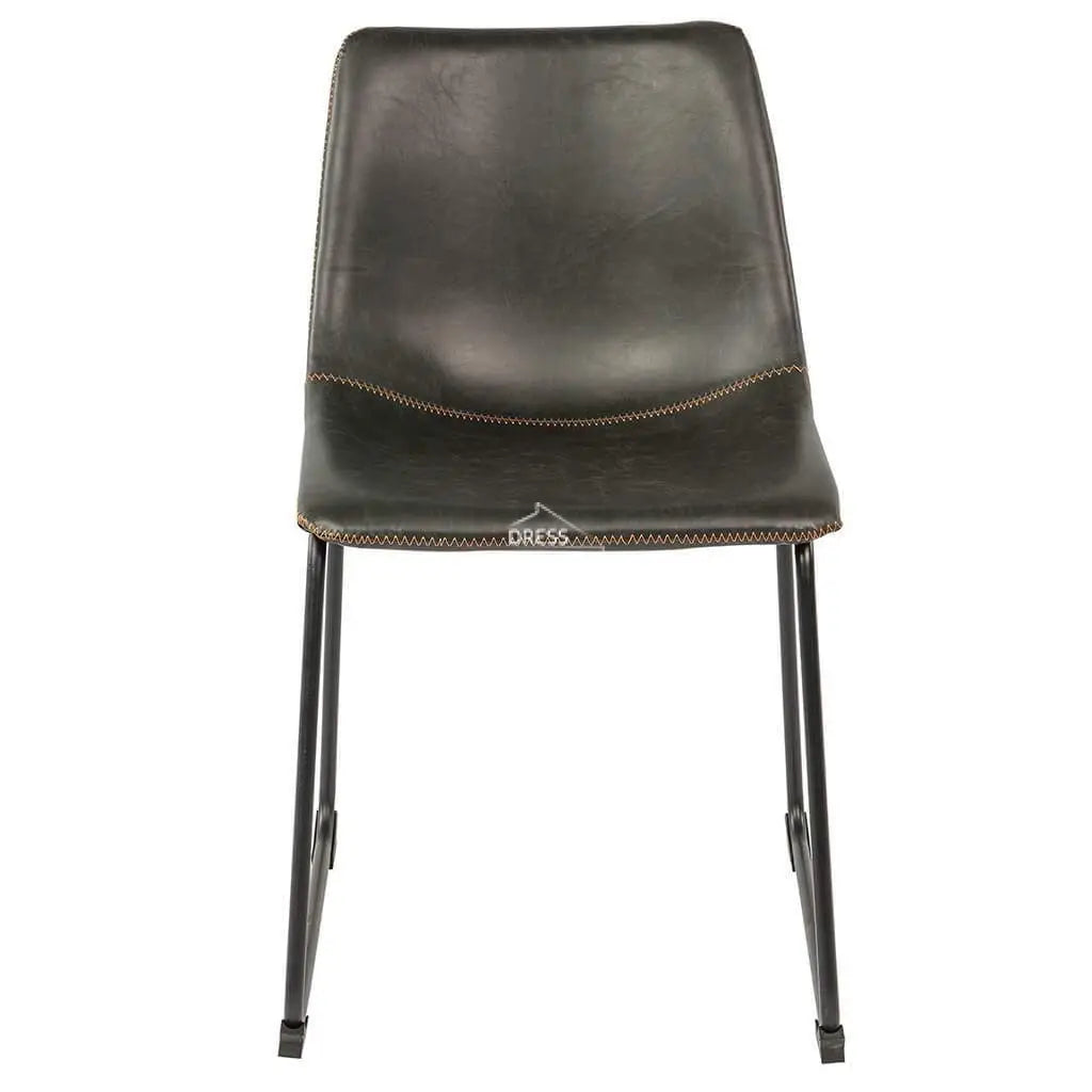Karla Chair - Black PU - Indoor Dining Chair - DYS Indoor