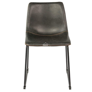 Karla Chair - Black PU - Indoor Dining Chair - DYS Indoor