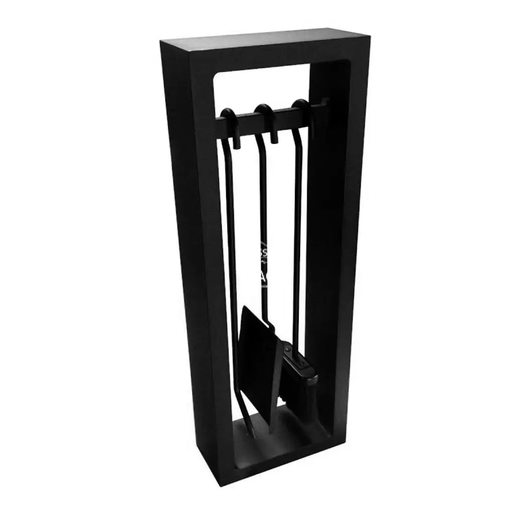 Kid Curry (Black) 3P + Stand Fireplace Tool Set - Fireplace Tool Set - DYS Fireplace Accessories