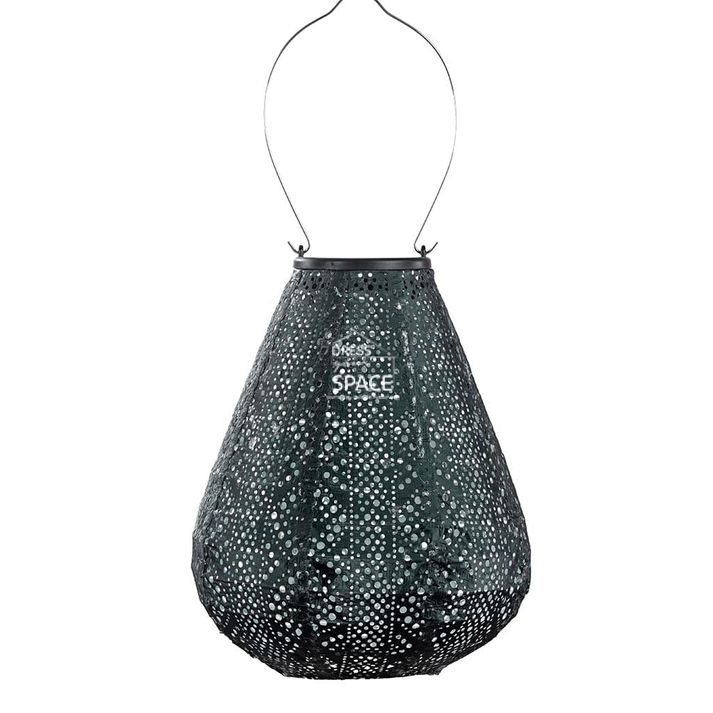 Lace Tulip 20 - Green Solar Lantern Outdoor Lighting Lumiz