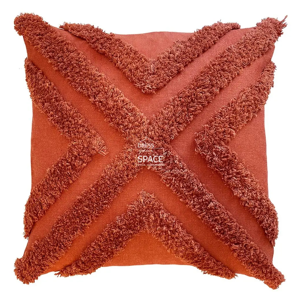 Lava Cushion - Orange - Indoor Cushion - Zaab